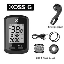 자전거 사이클 속도계XOSS-G + 자전거 컴퓨터 무선 GPS 속도계 블루투스 사이클 추적기 방수 로드 바이, 11 G with mount