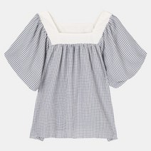 [트렌드컬렉션] NC08 스퀘어 잔체크 블라우스 TRBL20953