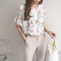 [수키] 장미 블라우스 1077490