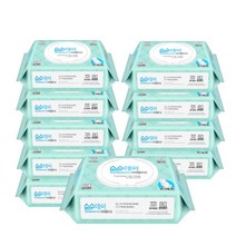대용량 순수데이 비데티슈 80매 10팩 저자극 비데물티슈 잘녹는 화장실용 두꺼운 키즈
