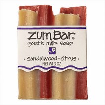 줌 줌 바 고트 밀크 비누 샌달우드-시트러스 바 85g ZUM Zum Bar Goats Milk Soap Sandalwood-Citrus Bar