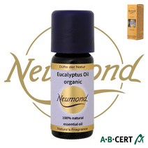 유기농 아로마오일 독일 노이몬트 유칼립투스 Eucalyptus 공인 유기농 순수 에센셜오일 10ml - 38년 전통 독일산 수입완제품, 1개