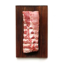 [고기파는녀석들] 듀록 등갈비 스페인산 1Kg (두께선택가능), 듀록 등갈비 1kg, 통구이용, 1개