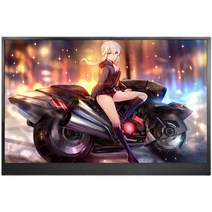 게이밍모니터 서브 휴대용 13인치 가성비 보조 스크린, 15인치 핑크 베스트셀러 HDMI