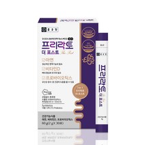종근당 프리락토 더 포스트 장건강 유산균 아연 비타민 D, 60g, 1개