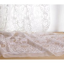 플라워하우스 면자수레이스원단 백아이보리 58인치