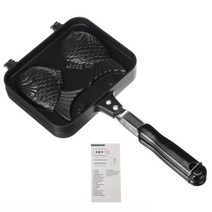 2 금형 Taiyaki 물고기 모양 문어 만두 와플 메이커 비 스틱 Buscuit 케이크 베이킹 Bakeware DIY 주방 도구 디저트 요리, B