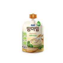 맘마밀 안심이유식 단호박과 소고기(6개월) 100g, 1팩, 브로콜리와 닭가슴살