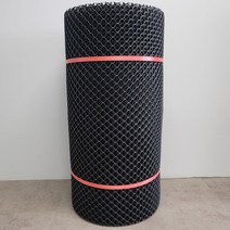 국산 플라스틱망 흑색 대 1롤 PE망 낙엽방지망, 흑색(대2), (1롤) 1M X 40M