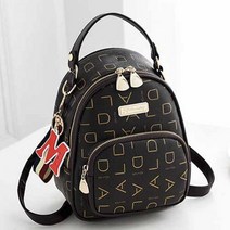 여자명품백팩 M장식 크로스 백팩 복조리백팩