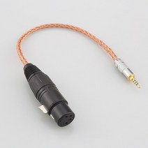 FIIO 16 코어 2.5mm 4 극 trrs astellamp 용 4 핀 xlr 암 헤드폰 어댑터에 균형 잡힌 남성 kern ak240 ak380 ak320 onkyo, 30cm