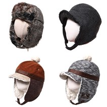 포근한 겨울 귀달이 방한모자 등산 캠핑 스키 보드 혹한기 군밤모자 트루퍼햇 이어플랩