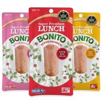 런치 보니또 30개 참치/치킨/가쓰오부시 고양이간식, 01.가쯔오부시×30개, 상세설명 참조