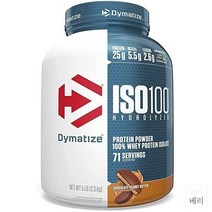 다이마타이즈 ISO 100 웨이 프로틴 파우더 단백질 보충제, 2.3kg, 초콜릿 피넛 버터(Chocolate Peanut Butter)