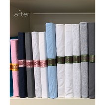 드레스북 옷정리트레이 옷장정리 의류정리 10P 50P 100P, M사이즈, 100개