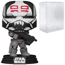 Funko 팝 스타워즈 배드 배치 렉커 비닐 피규어 3.75 인치 호환가능한 펀코 박스 프로텍터 케이스