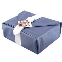 국제자수원 예단포장 선물 보자기 110cm, 보라