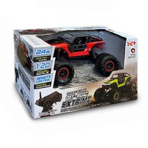 무선조종 오프로드 충전식 RC카 장난감 알씨카 키즈카페 교육완구 남아 교구 조종카, 색상랜덤