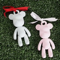 [버블빈] 석고방향제몰드-베어브릭몰드(중간사이즈-2D), 고리베어브릭몰드