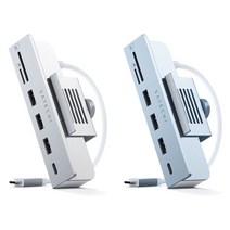 (실버 당일) 미국 사테치 USB-C 클램프 허브 24인치 아이맥용 / Satechi USB-C Clamp Hub, 블루