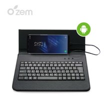 ANDROID 스마트폰 휴대폰 미니 키보드 북커버 (블랙) 갤럭시 갤노트 엘지 폰 삼성 샤오미 넥서스, 블랙