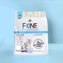FC-ONE 프리미엄 고양이 사료 인도어키튼 2kg, 없음