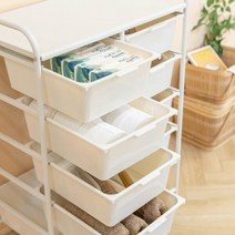 장난감정리 이동식 5단 슬라이딩 서랍장 수납함 자동차 유치원 아이방꾸미기 대용량, 2단