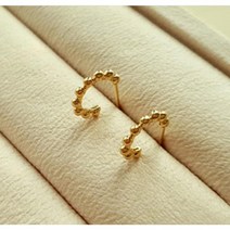 코코날다 전체 925실버 여신강림 문가영 링귀걸이 실버볼 은귀걸이 순은 연예인이어링