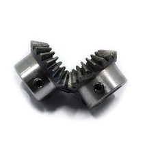베벨 기어 모드 1.5M 16 톱니 보어 6mm 8mm 10mm 90 도 메싱 앵글 스틸 나사 구멍 M5 45 # 1 개, 01 16 치아_01 6mm