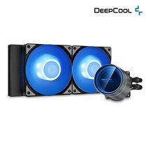 DEEPCOOL CASTLE 240EX ARGB 2열 수냉쿨러 (BLACK)