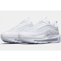 나이키 우먼스 에어맥스 97 트리플 화이트 퓨어 플래티넘