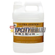 유레스피니쉬 3.75L 우드 목재 바닥 광택제 나무 마루 광택 왁스 코팅제 울트라켐