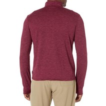 Jockey 남성용 Pacer Space Dye 쿼터 지퍼 풀오버 정품보장