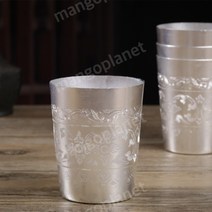 주석잔 찻잔 호텔 레스토랑 식기 장식 차 커피 컵 호텔 태국 일본 인테리어 잔 식기, 손잡이 없음 컵 A