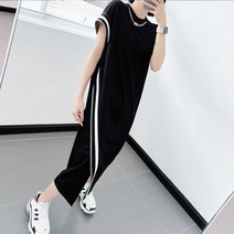 노이디제이 이지룩 배색 라인 무지 원피스 DJ1016