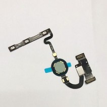 휴대폰 지문 센서 포함 구글 픽셀 5 용 플렉스 케이블 스캐너 터치 교체 부품, Green Original Used