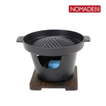 캠핑장비 개인화로 고기불판 불고기용 화로세트, 제품:노마드 N-7572 개인그릴화로세트(불고기용)