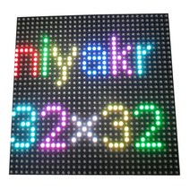 LED전광판 매장 홍보 광고 보드 32x32 rgb led 매트릭스 p6 실내 풀 컬러 6mm smd 디스플레이 패널 192192 mm, 스페인의