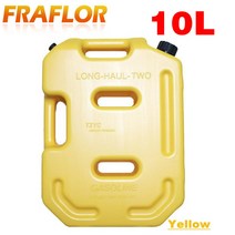 Long-haul 예비 오일 버킷 연료 탱크 10L 검정 빨강 녹색 노랑, 10L노란색연료탱크
