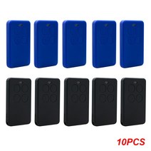차고문 모터 부품 10X 다중 주파수 280 - 868 Mhz 차고 문 게이트 원격 제어 복사기 키 체인 오프너 433 M, 03 5xblue 5xblack