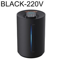 고성능 지능형 무소음 살균 아로마 테라피 가습기 5.5L 실내 가정용, 02 Black_03 영국