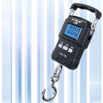 휴대용 저울 전자 소형 가정 상업용 고정정밀 디지털 여행용 택배 낚시 핸드 손저울 이동형, 75kg+테이프+충전케이블(중국어)