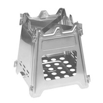 화목난로 접이식 캠핑용난로 불멍 캠핑 화목스토브 휴대용 휴대용 스테인레스 스틸 배낭 하이킹을위한, 은