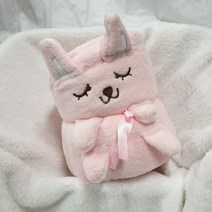 동물캐릭터 무릎담요