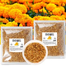 순수 100% 프리미엄 메리골드 꽃잎 차 마리골드 꽃차 티 루테인 재아잔틴 매리골드 금잔화 Marigold, 2팩, 250g, 2개