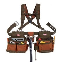 Bucket Boss 에어 리프트 서스펜션 리그 툴백 (허리 가방) 벨트 서스펜더