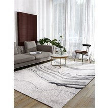 북유럽 대형 특대형 사각 단모 러그 대리석 모양 고급 초대형 식탁 침대 카페트 명품 카펫