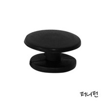 [당일발송] 퍼비츠 꼭지 검정/투명 (지비츠 만들기 크록스 실내화 꾸미기 단추 블랙 버튼 부자재 재료 꼬다리 본드 DIY ) 퍼니펀