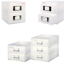 EBT495487데스크 오거나이저 책상정리함 수납함 소품함 1p, 1, 01 소형 아이박스 2단