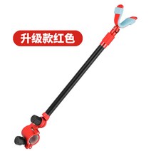 민물낚시받침대 통용 쾌속분해 포대 뒤걸이 안테나 알루미늄합금 벗겨짐방지 낚시대걸이 미끄럼방지 장대 부품 전체금속 낚시대 지지대, T01-3대 우수상품 뒤걸이(빨간색)